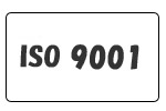 この商品は[ ISO 9001 ]規格認証された工場で製造されたものです。